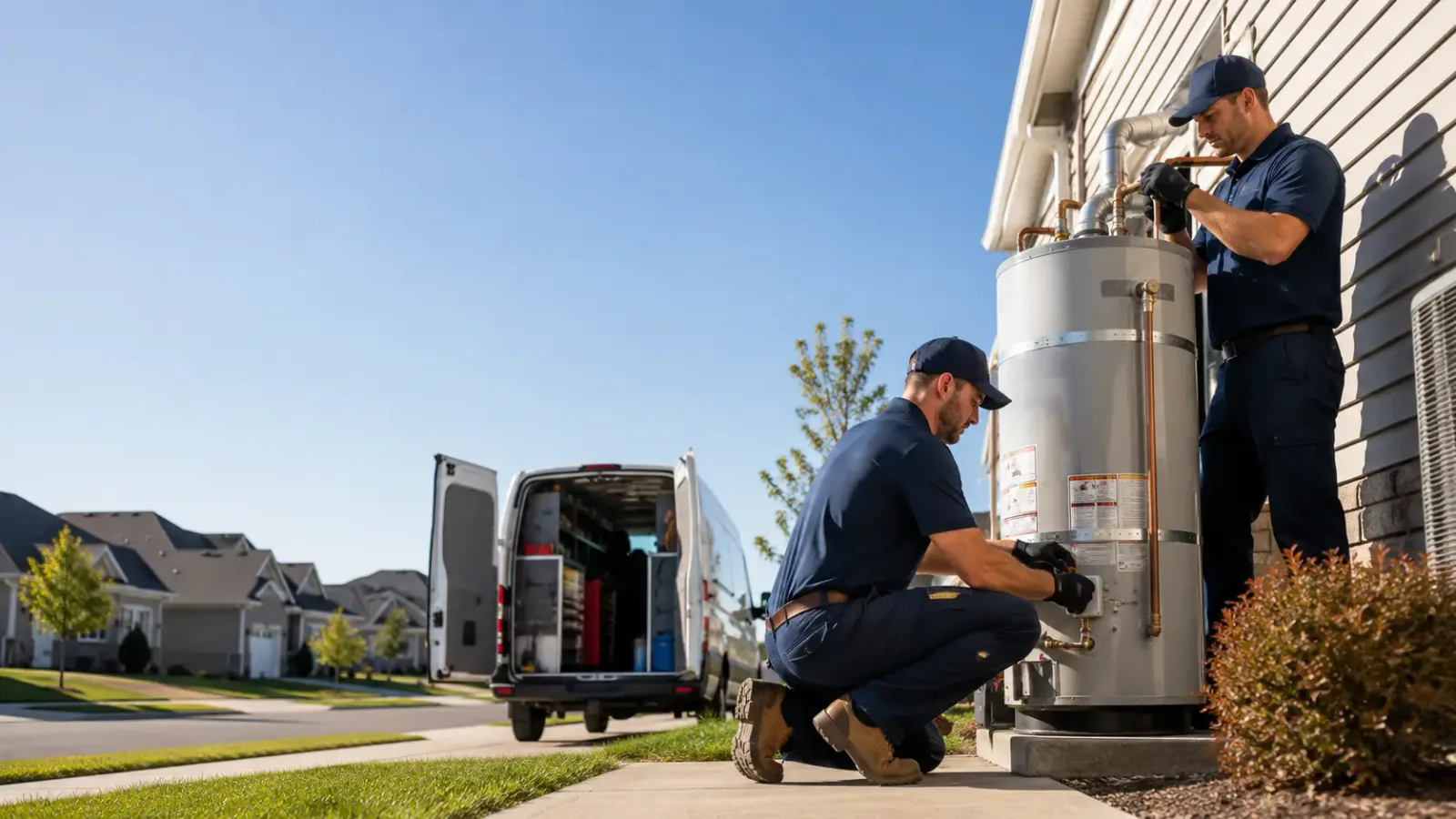 Water Heater Installation in Mount Victory, OH